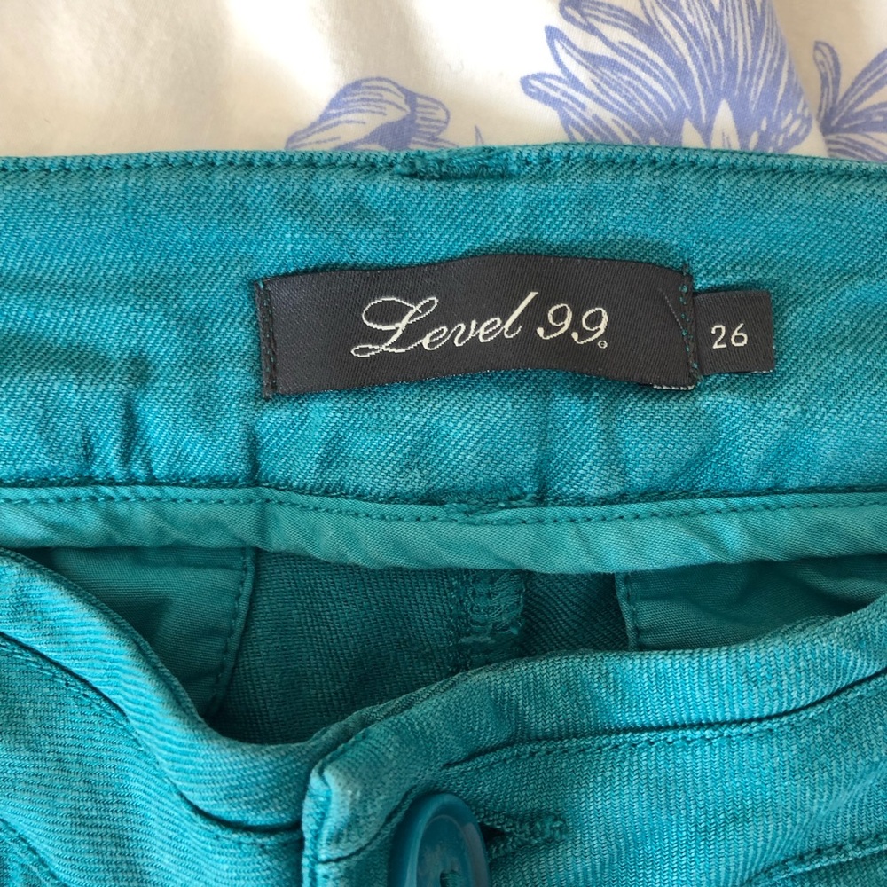 Level 99 Linen Blend Wide-leg Trousers - Picture 5 of 5